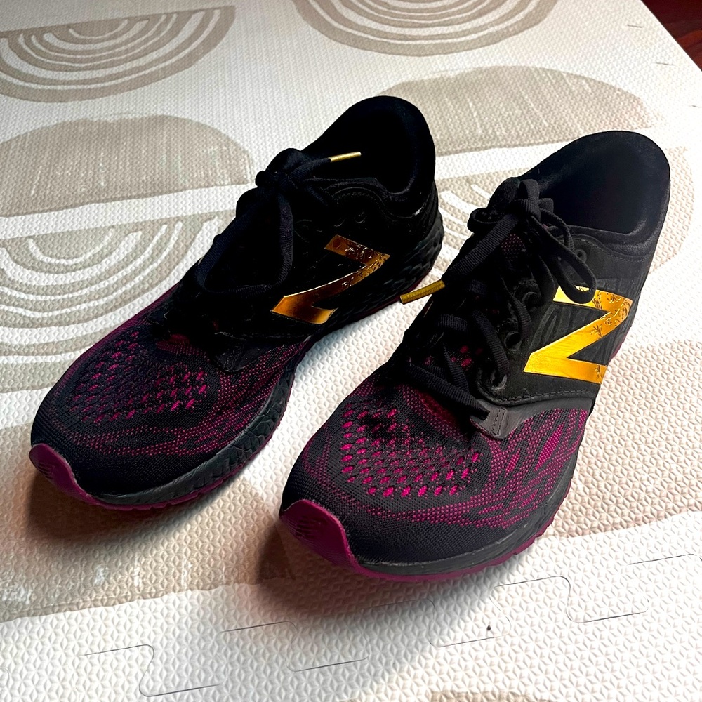 Limited edition New Balance x Disney Beauty and the Beast shoes